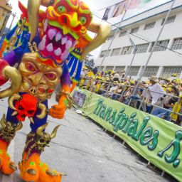 Carnaval de blancos y negros
