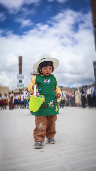 carnaval de blancos y negros